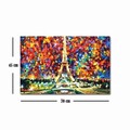 Tablou decorativ, FAMOUSART-091, 100% SUEDE CANVAS / Size: 45 x 70 cm / Frame: 100% Wooden (Thickness: 3 cm), Multicolor