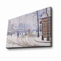 Tablou decorativ, FAMOUSART-093, 100% SUEDE CANVAS / Size: 45 x 70 cm / Frame: 100% Wooden (Thickness: 3 cm), Multicolor