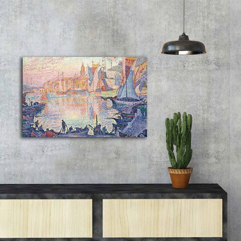 Tablou decorativ, FAMOUSART-094, Dimensiune: 45 x 70 cm, Multicolor