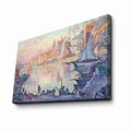 Tablou decorativ, FAMOUSART-094, Dimensiune: 45 x 70 cm, Multicolor