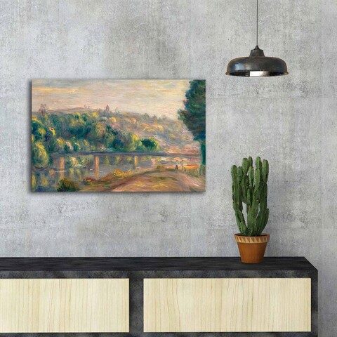 Tablou decorativ, FAMOUSART-096, Dimensiune: 45 x 70 cm, Multicolor