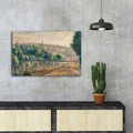 Tablou decorativ, FAMOUSART-096, Dimensiune: 45 x 70 cm, Multicolor