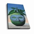 Tablou decorativ, FAMOUSART-098, 100% SUEDE CANVAS / Size: 45 x 70 cm / Frame: 100% Wooden (Thickness: 3 cm), Multicolor