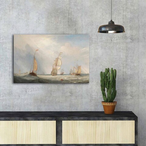 Tablou decorativ, FAMOUSART-102, Dimensiune: 45 x 70 cm, Multicolor