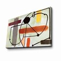 Tablou decorativ, FAMOUSART-109, 100% SUEDE CANVAS / Size: 45 x 70 cm / Frame: 100% Wooden (Thickness: 3 cm), Multicolor