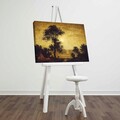Tablou decorativ, FAMOUSART-110, 100% SUEDE CANVAS / Size: 45 x 70 cm / Frame: 100% Wooden (Thickness: 3 cm), Multicolor