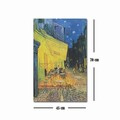 Tablou decorativ, FAMOUSART-111, Dimensiune: 45 x 70 cm, Multicolor