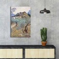 Tablou decorativ, FAMOUSART-112, Dimensiune: 45 x 70 cm, Multicolor