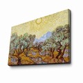 Tablou decorativ, FAMOUSART-115, 100% SUEDE CANVAS / Size: 45 x 70 cm / Frame: 100% Wooden (Thickness: 3 cm), Multicolor
