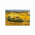 Tablou decorativ, FAMOUSART-12, 100% SUEDE CANVAS / Size: 45 x 70 cm / Frame: 100% Wooden (Thickness: 3 cm), Multicolor