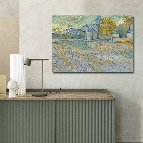 Tablou decorativ, 70100FAMOUSART-001, PÂNZĂ 100% PIELE ÎNTOARSĂ / Dimensiune: 70 x 100 cm / Rama: 100% Lemn (Grosime: 3 cm), Multicolor