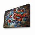 Tablou decorativ, 70100FAMOUSART-003, PÂNZĂ 100% PIELE ÎNTOARSĂ / Dimensiune: 70 x 100 cm / Rama: 100% Lemn (Grosime: 3 cm), Multicolor