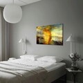 Tablou decorativ, 70100FAMOUSART-004, PÂNZĂ 100% PIELE ÎNTOARSĂ / Dimensiune: 70 x 100 cm / Rama: 100% Lemn (Grosime: 3 cm), Multicolor