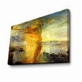 Tablou decorativ, 70100FAMOUSART-004, PÂNZĂ 100% PIELE ÎNTOARSĂ / Dimensiune: 70 x 100 cm / Rama: 100% Lemn (Grosime: 3 cm), Multicolor