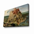 Tablou decorativ, 70100FAMOUSART-014, PÂNZĂ 100% PIELE ÎNTOARSĂ / Dimensiune: 70 x 100 cm / Rama: 100% Lemn (Grosime: 3 cm), Multicolor