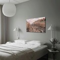 Tablou decorativ, 70100FAMOUSART-015, PÂNZĂ 100% PIELE ÎNTOARSĂ / Dimensiune: 70 x 100 cm / Rama: 100% Lemn (Grosime: 3 cm), Multicolor