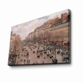 Tablou decorativ, 70100FAMOUSART-015, PÂNZĂ 100% PIELE ÎNTOARSĂ / Dimensiune: 70 x 100 cm / Rama: 100% Lemn (Grosime: 3 cm), Multicolor