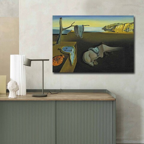 Tablou decorativ, 70100FAMOUSART-021, PÂNZĂ 100% PIELE ÎNTOARSĂ / Dimensiune: 70 x 100 cm / Rama: 100% Lemn (Grosime: 3 cm), Multicolor