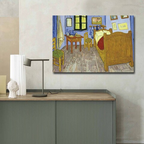 Tablou decorativ, 70100FAMOUSART-023, PÂNZĂ 100% PIELE ÎNTOARSĂ / Dimensiune: 70 x 100 cm / Rama: 100% Lemn (Grosime: 3 cm), Multicolor
