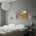 Tablou decorativ, 70100FAMOUSART-023, PÂNZĂ 100% PIELE ÎNTOARSĂ / Dimensiune: 70 x 100 cm / Rama: 100% Lemn (Grosime: 3 cm), Multicolor