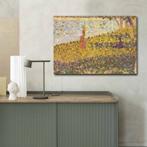 Tablou decorativ, 70100FAMOUSART-024, PÂNZĂ 100% PIELE ÎNTOARSĂ / Dimensiune: 70 x 100 cm / Rama: 100% Lemn (Grosime: 3 cm), Multicolor