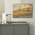 Tablou decorativ, 70100FAMOUSART-024, PÂNZĂ 100% PIELE ÎNTOARSĂ / Dimensiune: 70 x 100 cm / Rama: 100% Lemn (Grosime: 3 cm), Multicolor