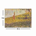 Tablou decorativ, 70100FAMOUSART-024, PÂNZĂ 100% PIELE ÎNTOARSĂ / Dimensiune: 70 x 100 cm / Rama: 100% Lemn (Grosime: 3 cm), Multicolor