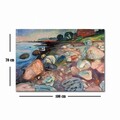 Tablou decorativ, 70100FAMOUSART-027, PÂNZĂ 100% PIELE ÎNTOARSĂ / Dimensiune: 70 x 100 cm / Rama: 100% Lemn (Grosime: 3 cm), Multicolor