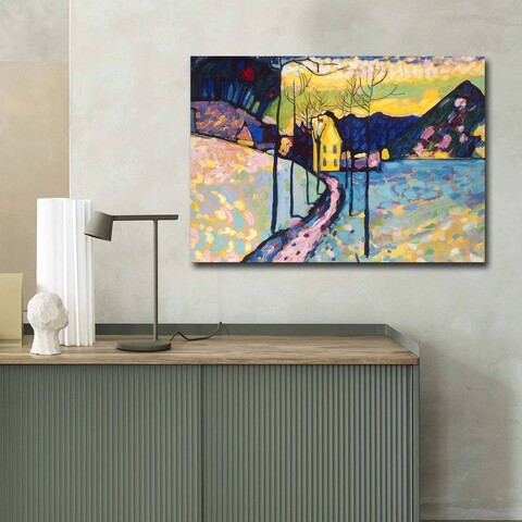 Tablou decorativ, 70100FAMOUSART-035, Canvas, 70 x 100 cm, Multicolor