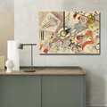 Tablou decorativ, 70100FAMOUSART-037, PÂNZĂ 100% PIELE ÎNTOARSĂ / Dimensiune: 70 x 100 cm / Rama: 100% Lemn (Grosime: 3 cm), Multicolor