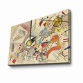 Tablou decorativ, 70100FAMOUSART-037, PÂNZĂ 100% PIELE ÎNTOARSĂ / Dimensiune: 70 x 100 cm / Rama: 100% Lemn (Grosime: 3 cm), Multicolor