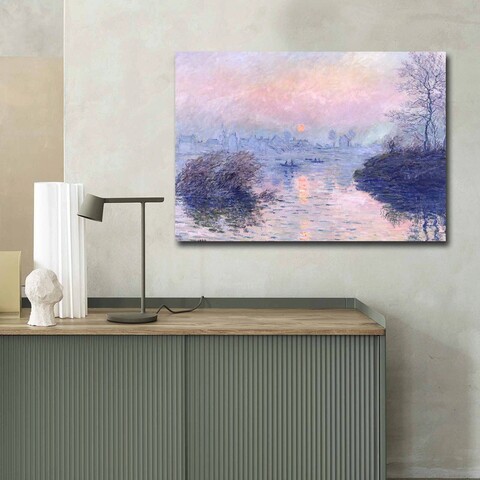 Tablou decorativ, 70100FAMOUSART-039, PÂNZĂ 100% PIELE ÎNTOARSĂ / Dimensiune: 70 x 100 cm / Rama: 100% Lemn (Grosime: 3 cm), Multicolor