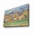 Tablou decorativ, 70100FAMOUSART-043, PÂNZĂ 100% PIELE ÎNTOARSĂ / Dimensiune: 70 x 100 cm / Rama: 100% Lemn (Grosime: 3 cm), Multicolor
