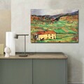 Tablou decorativ, 70100FAMOUSART-045, PÂNZĂ 100% PIELE ÎNTOARSĂ / Dimensiune: 70 x 100 cm / Rama: 100% Lemn (Grosime: 3 cm), Multicolor