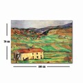 Tablou decorativ, 70100FAMOUSART-045, PÂNZĂ 100% PIELE ÎNTOARSĂ / Dimensiune: 70 x 100 cm / Rama: 100% Lemn (Grosime: 3 cm), Multicolor