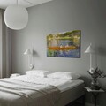 Tablou decorativ, 70100FAMOUSART-046, PÂNZĂ 100% PIELE ÎNTOARSĂ / Dimensiune: 70 x 100 cm / Rama: 100% Lemn (Grosime: 3 cm), Multicolor