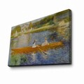 Tablou decorativ, 70100FAMOUSART-046, PÂNZĂ 100% PIELE ÎNTOARSĂ / Dimensiune: 70 x 100 cm / Rama: 100% Lemn (Grosime: 3 cm), Multicolor