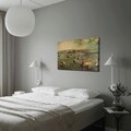 Tablou decorativ, 70100FAMOUSART-049, PÂNZĂ 100% PIELE ÎNTOARSĂ / Dimensiune: 70 x 100 cm / Rama: 100% Lemn (Grosime: 3 cm), Multicolor
