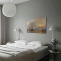 Tablou decorativ, 70100FAMOUSART-050, PÂNZĂ 100% PIELE ÎNTOARSĂ / Dimensiune: 70 x 100 cm / Rama: 100% Lemn (Grosime: 3 cm), Multicolor
