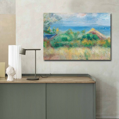 Tablou decorativ, 70100FAMOUSART-051, PÂNZĂ 100% PIELE ÎNTOARSĂ / Dimensiune: 70 x 100 cm / Rama: 100% Lemn (Grosime: 3 cm), Multicolor