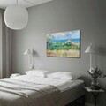 Tablou decorativ, 70100FAMOUSART-051, PÂNZĂ 100% PIELE ÎNTOARSĂ / Dimensiune: 70 x 100 cm / Rama: 100% Lemn (Grosime: 3 cm), Multicolor