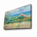 Tablou decorativ, 70100FAMOUSART-051, PÂNZĂ 100% PIELE ÎNTOARSĂ / Dimensiune: 70 x 100 cm / Rama: 100% Lemn (Grosime: 3 cm), Multicolor