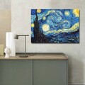 Tablou decorativ, 70100FAMOUSART-052, PÂNZĂ 100% PIELE ÎNTOARSĂ / Dimensiune: 70 x 100 cm / Rama: 100% Lemn (Grosime: 3 cm), Multicolor