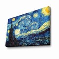 Tablou decorativ, 70100FAMOUSART-052, PÂNZĂ 100% PIELE ÎNTOARSĂ / Dimensiune: 70 x 100 cm / Rama: 100% Lemn (Grosime: 3 cm), Multicolor