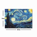 Tablou decorativ, 70100FAMOUSART-052, PÂNZĂ 100% PIELE ÎNTOARSĂ / Dimensiune: 70 x 100 cm / Rama: 100% Lemn (Grosime: 3 cm), Multicolor