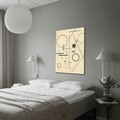 Tablou decorativ, 70100FAMOUSART-063, PÂNZĂ 100% PIELE ÎNTOARSĂ / Dimensiune: 70 x 100 cm / Rama: 100% Lemn (Grosime: 3 cm), Multicolor