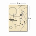 Tablou decorativ, 70100FAMOUSART-063, PÂNZĂ 100% PIELE ÎNTOARSĂ / Dimensiune: 70 x 100 cm / Rama: 100% Lemn (Grosime: 3 cm), Multicolor
