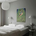 Tablou decorativ, 70100FAMOUSART-064, PÂNZĂ 100% PIELE ÎNTOARSĂ / Dimensiune: 70 x 100 cm / Rama: 100% Lemn (Grosime: 3 cm), Multicolor