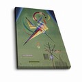 Tablou decorativ, 70100FAMOUSART-064, PÂNZĂ 100% PIELE ÎNTOARSĂ / Dimensiune: 70 x 100 cm / Rama: 100% Lemn (Grosime: 3 cm), Multicolor