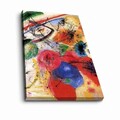 Tablou decorativ, 70100FAMOUSART-065, PÂNZĂ 100% PIELE ÎNTOARSĂ / Dimensiune: 70 x 100 cm / Rama: 100% Lemn (Grosime: 3 cm), Multicolor